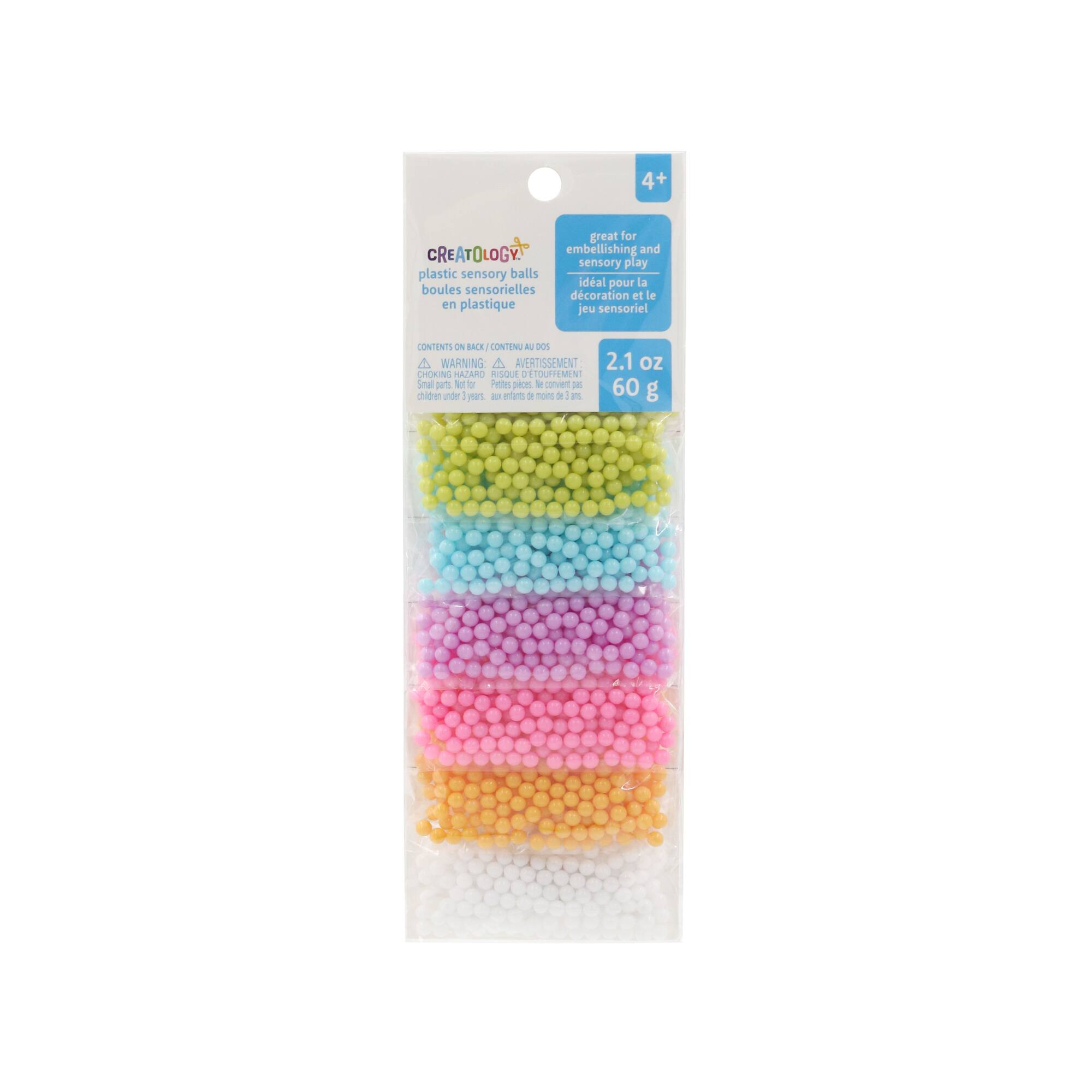 Bright Plastic Sensory Balls by Creatology™